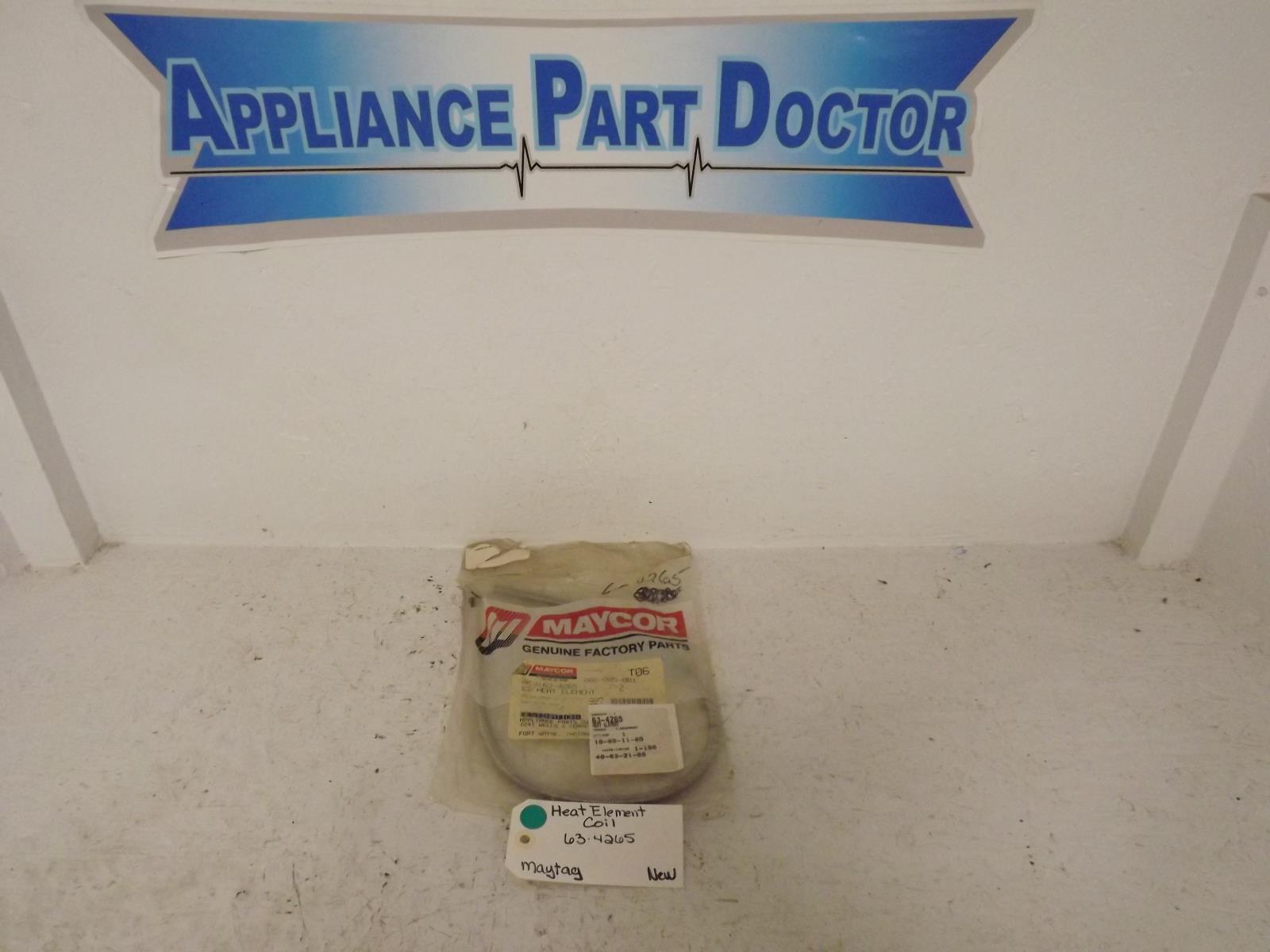 Maytag Dryer 63-4265 Heat Element Coil New Maytag Dryer 63-4265 Heat Element Coil New